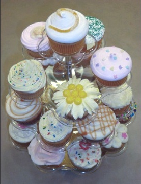 Muestra de cupcakes del curso "Cómo Hacer Cupcakes" por Rosa Quintero