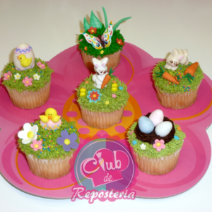 Como Hacer Figuras para Decorar Cupcakes de Pascua