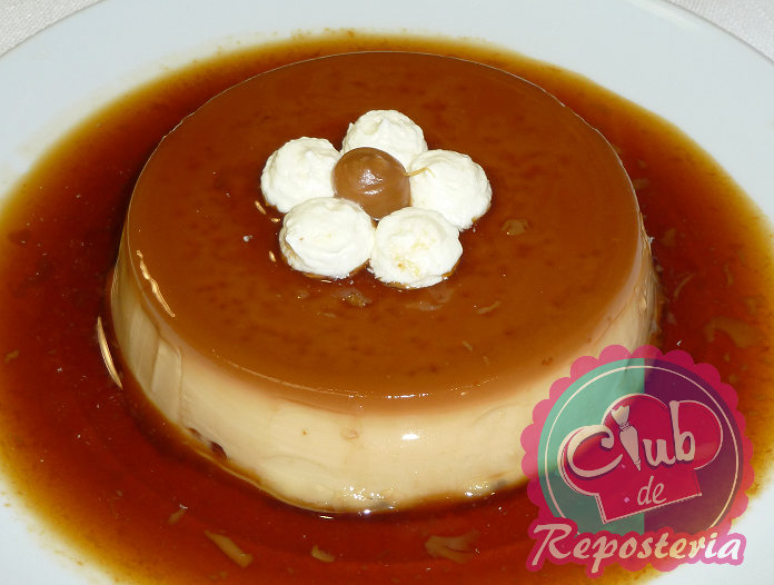 Flan Básico del curso postres por Rosa Quintero