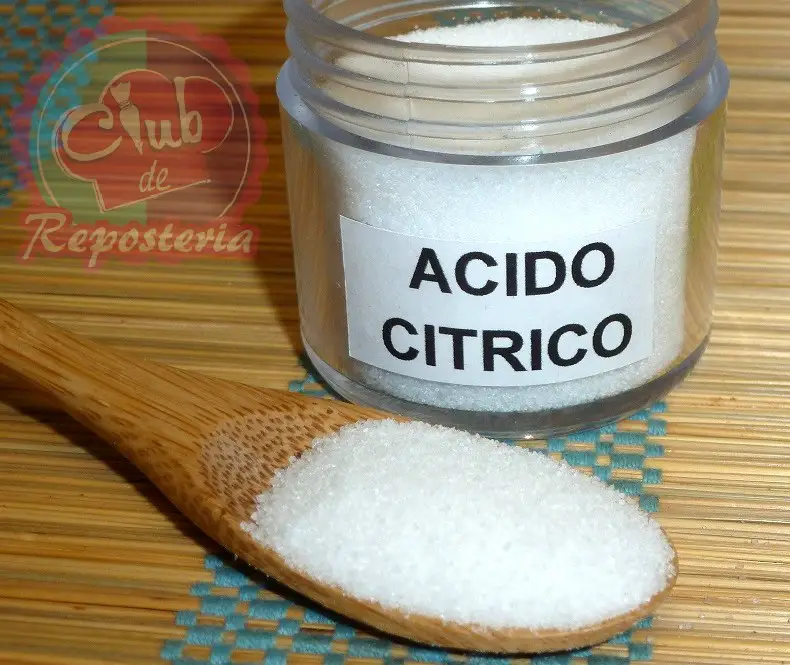 Para qué sirve el ácido cítrico?