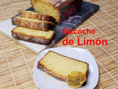 Delicioso Bizcocho de Limon por Rosa Quintero 