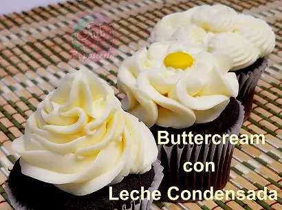 Buttercream con Leche Condensada o Buttercream Ruso por Rosa Quintero
