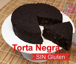 Receta de Torta Negra sin Gluten por Rosa Quintero