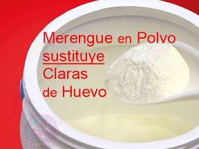 El Merengue en Polvo Sustituto de las Claras de Huevo por Rosa Quintero
